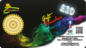 image of trainingtaste gift vouchers